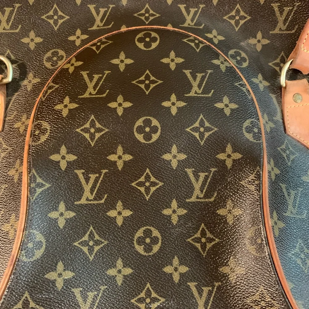 Louis Vuitton Brown and Tan Monogram Bag